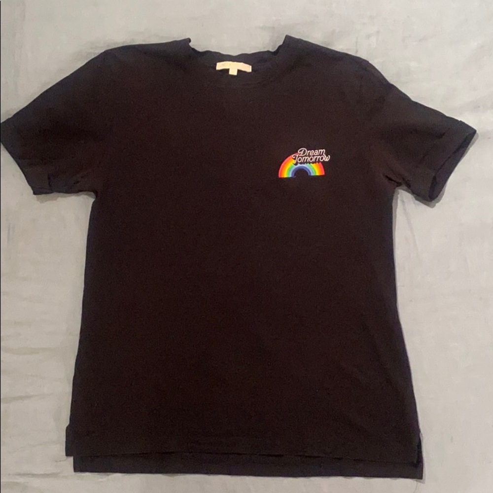 Maje Embroidered Dream Tomorrow Tee
